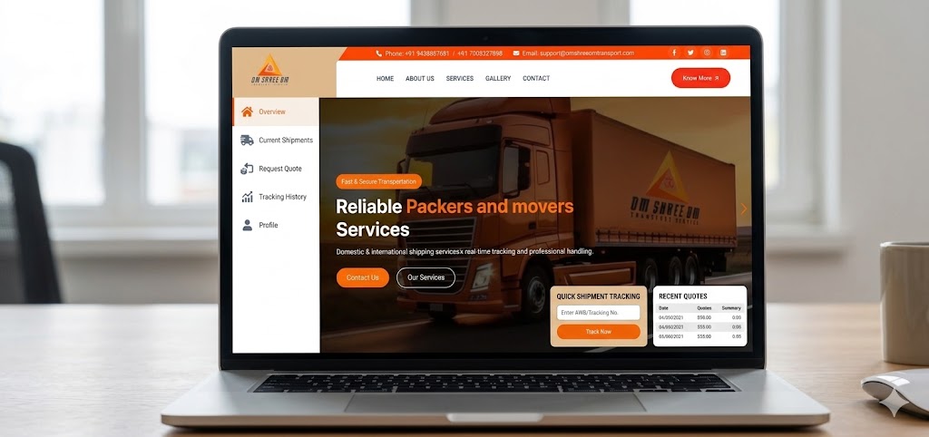 Website redesign - landing page with modern conversion-focused design