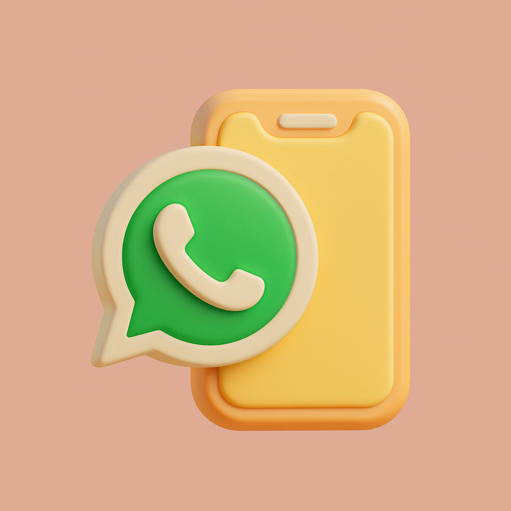 WhatsApp and Call Support Icon