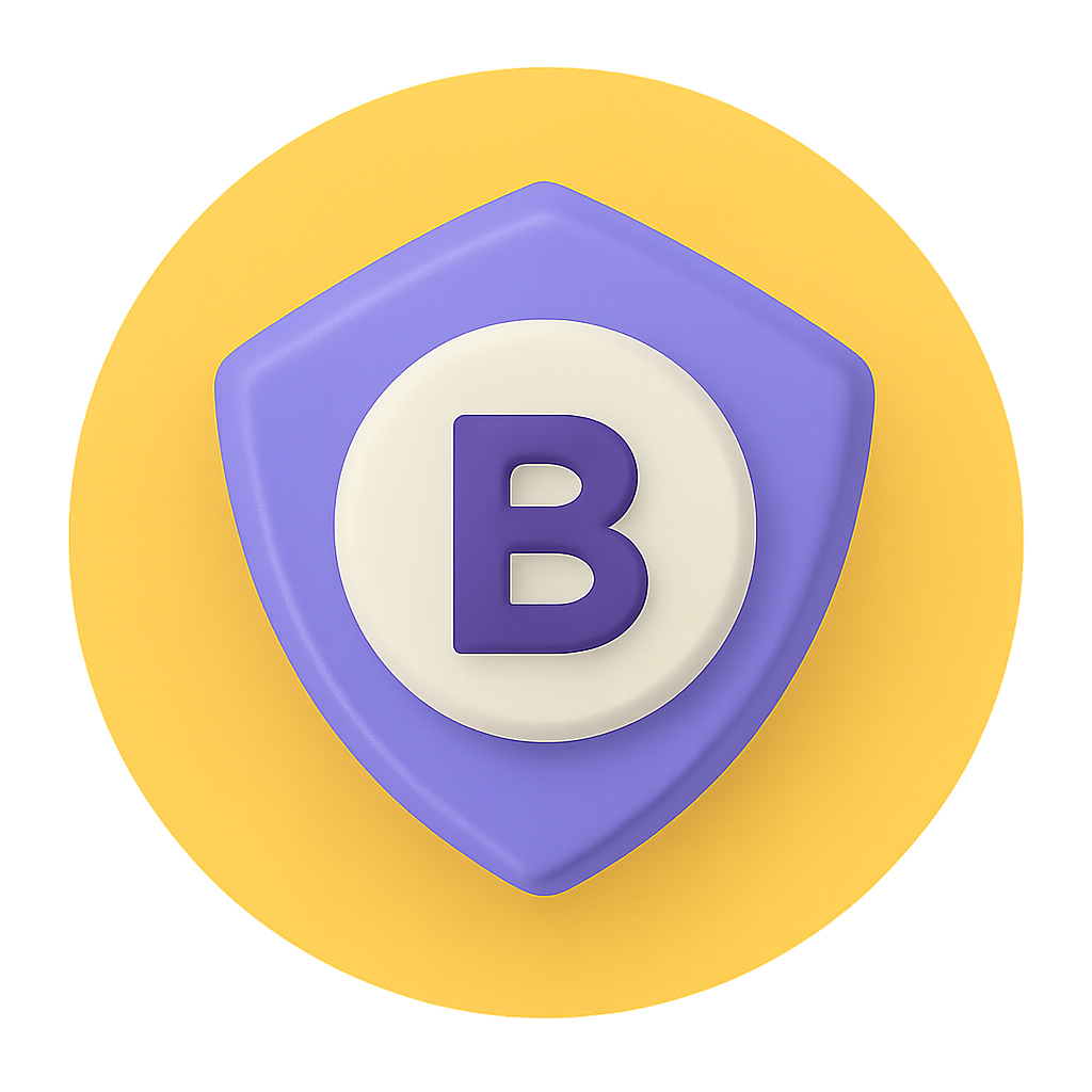 Bootstrap 5 logo showcasing responsive UI framework