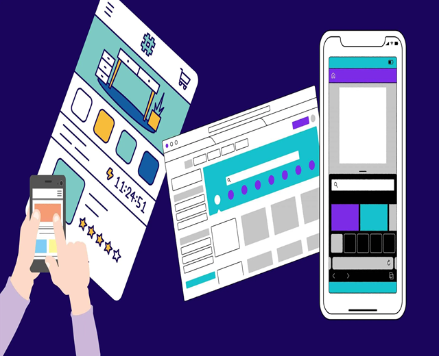 Main illustration showing prototyping process