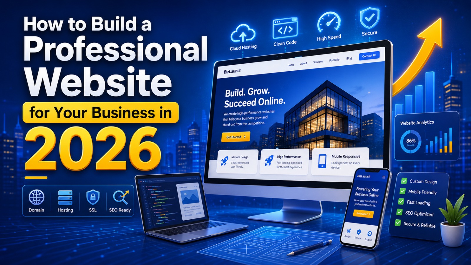 How a Professional Website Can Accelerate Business Growth in 2026 | Techzex Software