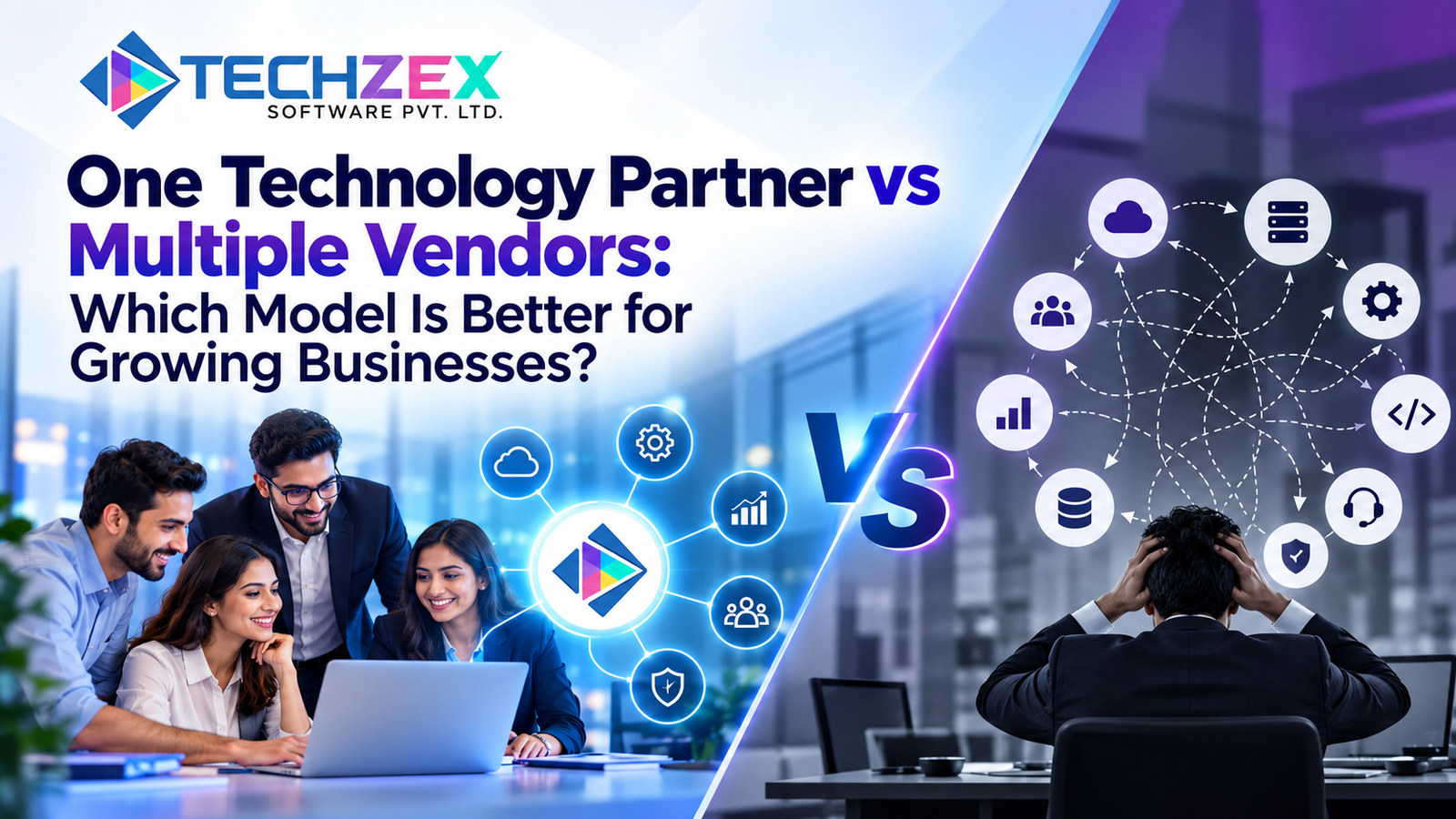 One Technology Partner vs Multiple Vendors for Growing Businesses